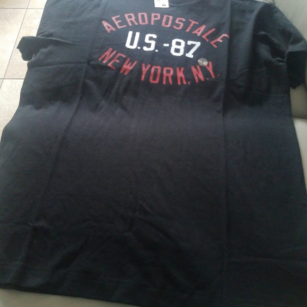 Aeropostale Unisex T-shirt Black